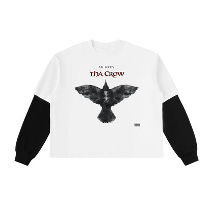 "THA CROW" LONG SLEEVE TEE