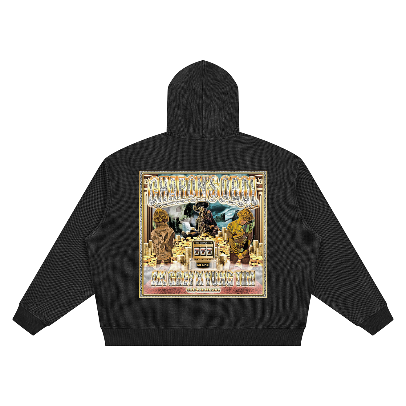 Charon’s Obol Waffle Hoodie