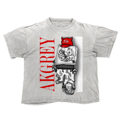 Fye Design X AK "SPONGE AK GREY" Tee