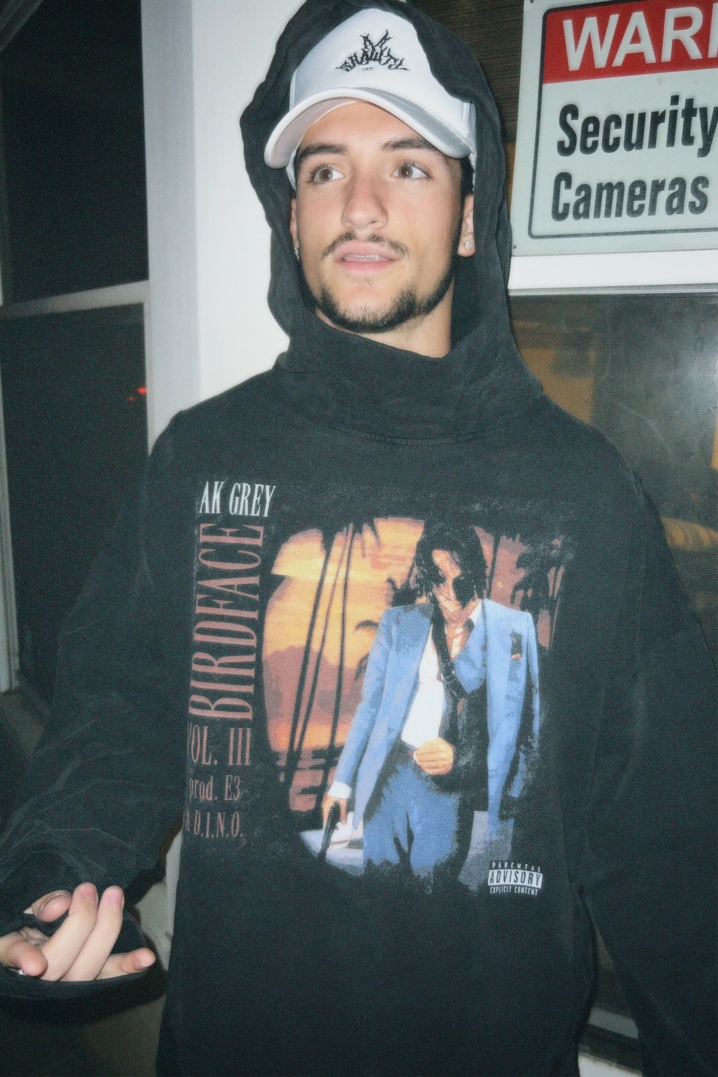 "Birdface Vol. III" Turtleneck Hoodie