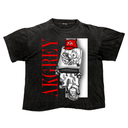 Fye Design X AK "SPONGE AK GREY" Tee